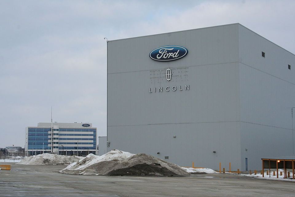 Ford plant in Oakville