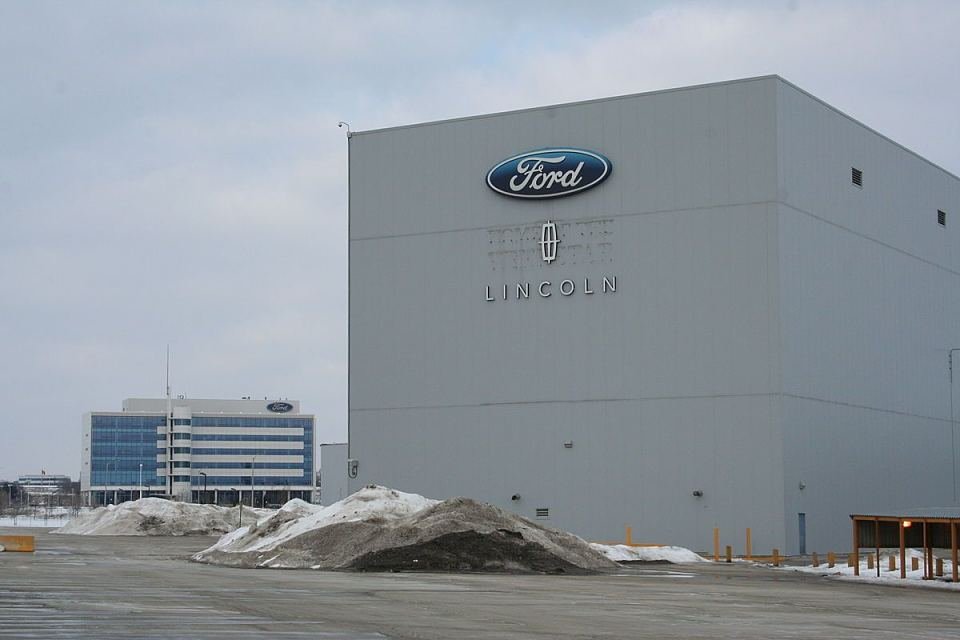 Ford plant in Oakville