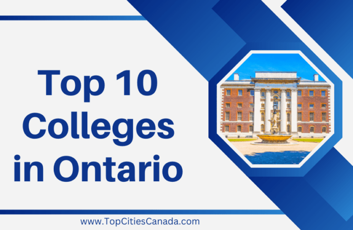 Top 10 Colleges in Ontario