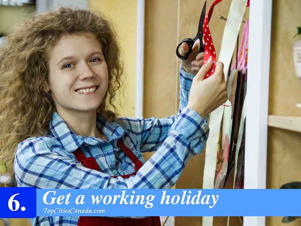 Get a working holiday