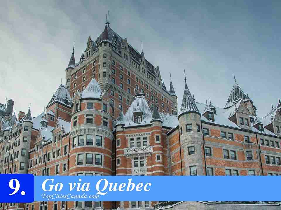Go via Quebec