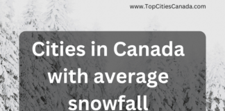 Cities in Canada