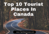 Tourist Places In Canada