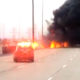 Two dead in a fiery crash on Toronto Highway