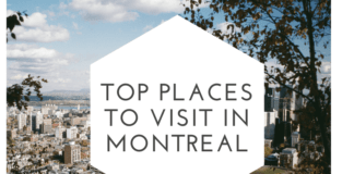 Places to Visit in Montreal